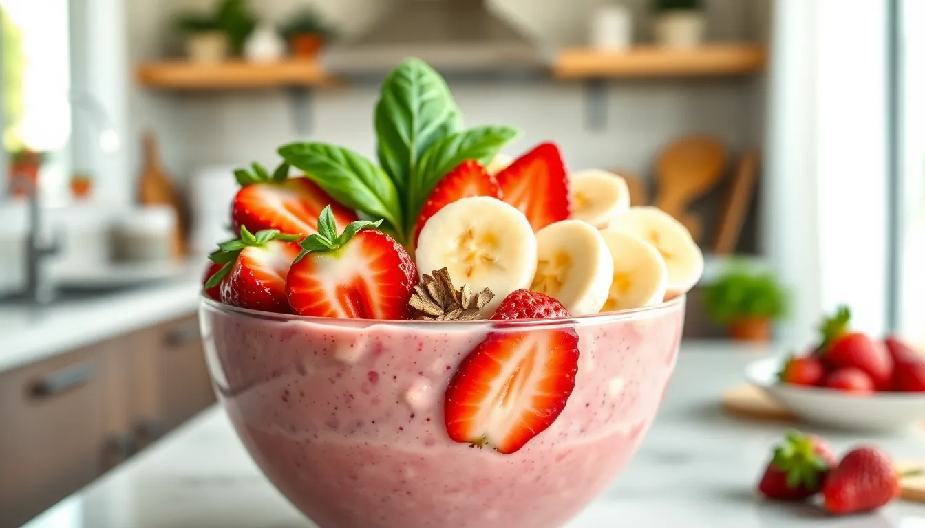 Perfect Strawberry Banana Smoothie Recipe (Ready in 5 Minutes!) 10 Perfect Strawberry Banana Smoothie Recipe (Ready in 5 Minutes!) 9