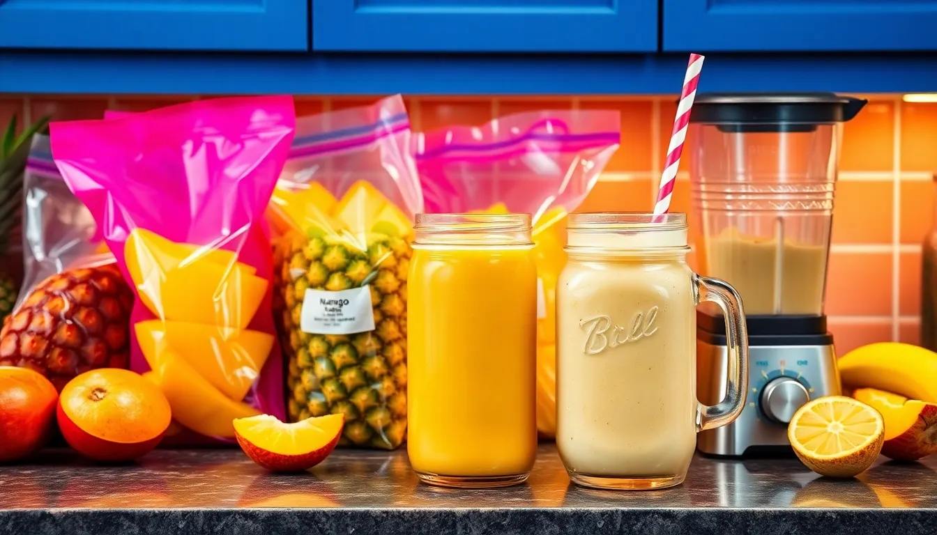 5-Minute Tropical Smoothie Recipe That Tastes Like Paradise (Easy & Healthy!) 9