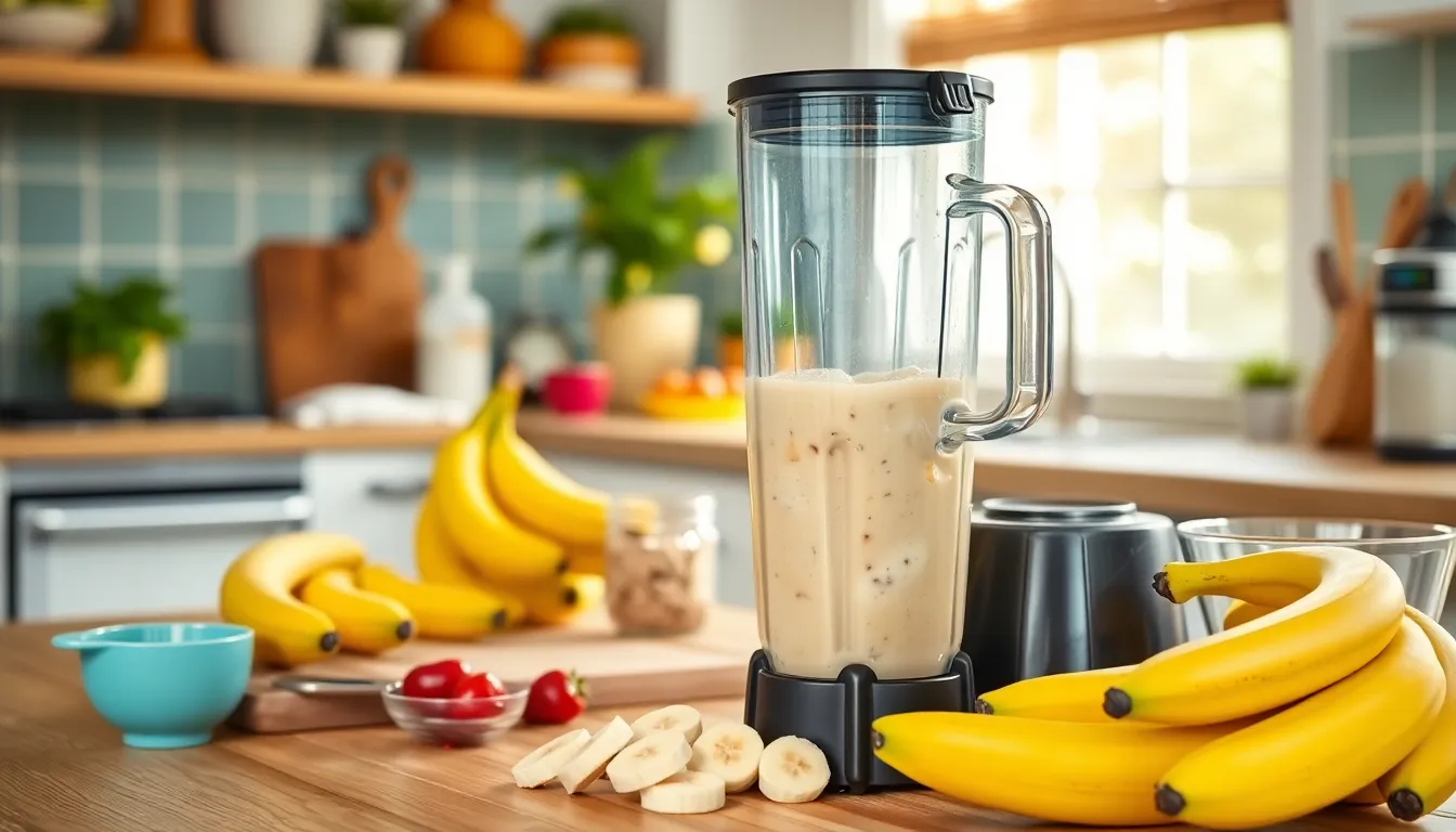Perfect 2-Minute Banana Smoothie Recipe (Creamy & Healthy!) 12 Perfect 2-Minute Banana Smoothie Recipe (Creamy & Healthy!) 11
