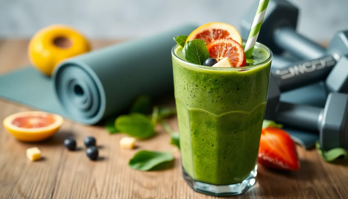 Green Protein Smoothie Recipe: 5-Minute Energy Boost for Busy Mornings 12 Green Protein Smoothie Recipe: 5-Minute Energy Boost for Busy Mornings 11