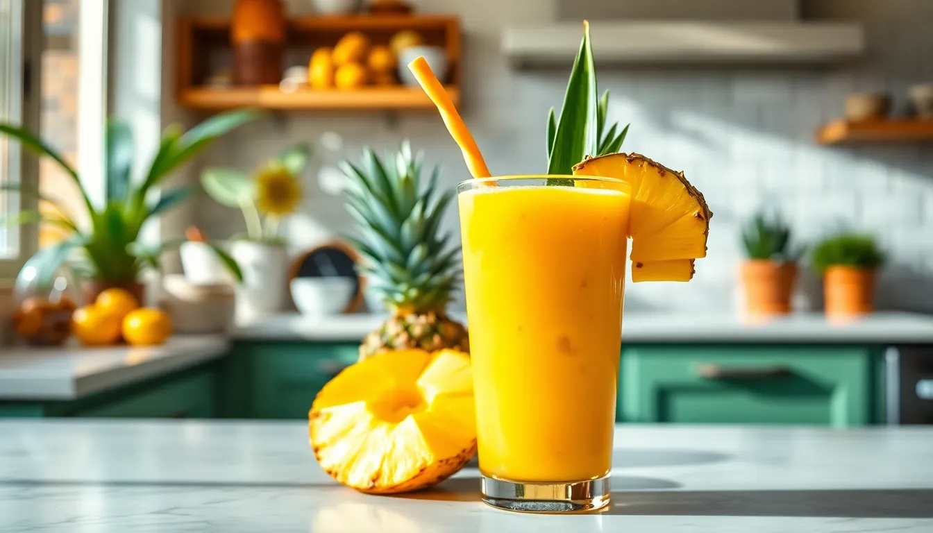 Easy Mango Pineapple Smoothie Recipe: Tropical Bliss in 5 Minutes 12 Easy Mango Pineapple Smoothie Recipe: Tropical Bliss in 5 Minutes 11