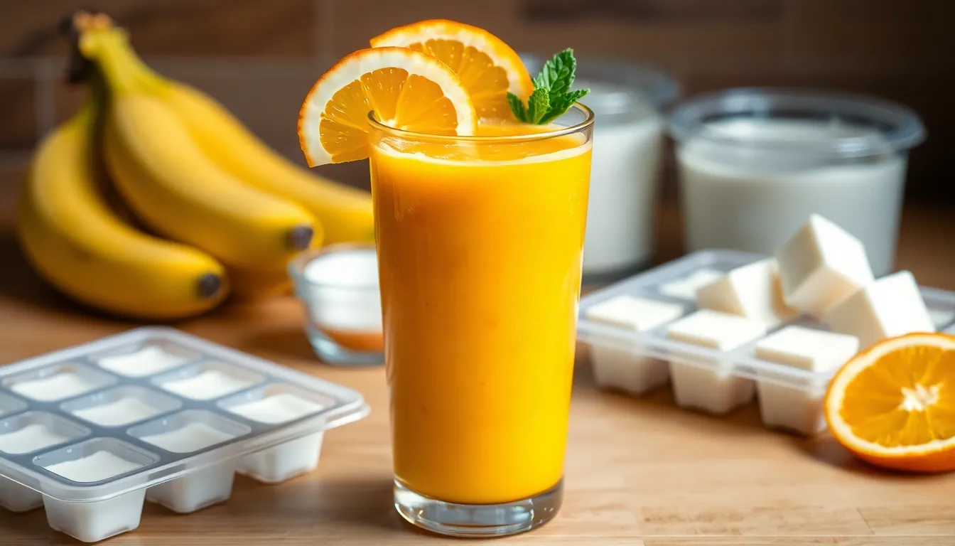 5-Minute Orange Smoothie Recipe (Creamy & Refreshing!) 11