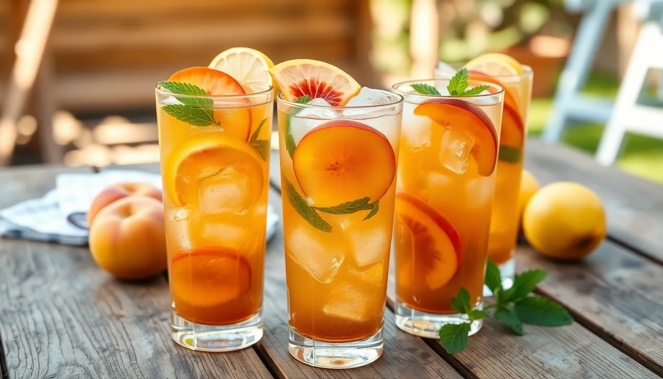 Easy Homemade Peach Iced Tea Recipe (Perfect for Summer!) 11