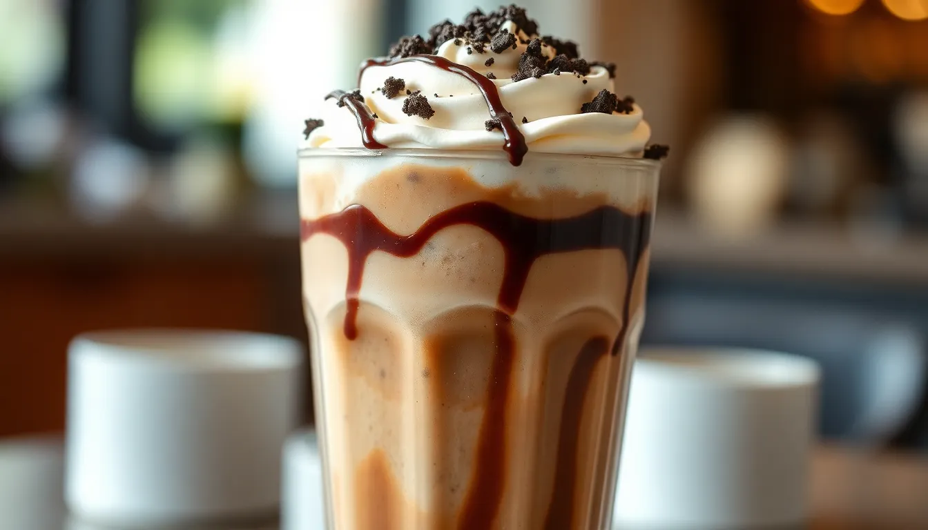 Starbucks Mocha Cookie Crumble Frappuccino Recipe (Easy Copycat at Home!) 12 Starbucks Mocha Cookie Crumble Frappuccino Recipe (Easy Copycat at Home!) 11