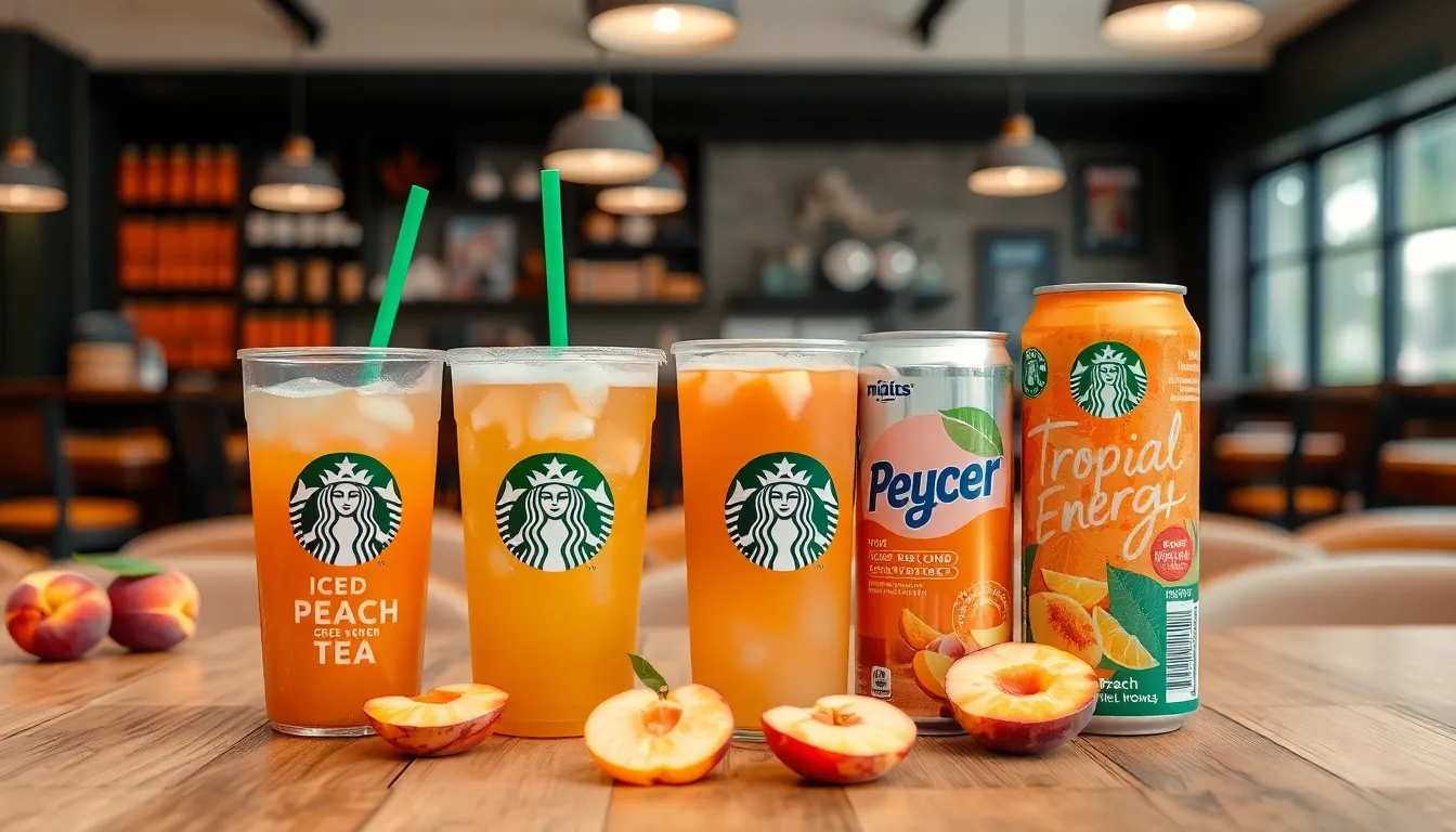 7 Best Starbucks Peach Drinks to Try This Summer (Complete Guide 2025) 12 7 Best Starbucks Peach Drinks to Try This Summer (Complete Guide 2025) 11