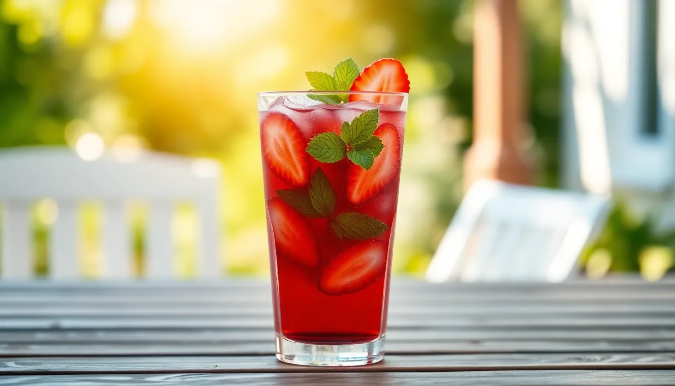 Easy Strawberry Iced Tea Recipe: Refreshing Summer Drink in 15 Minutes 12 Easy Strawberry Iced Tea Recipe: Refreshing Summer Drink in 15 Minutes 11