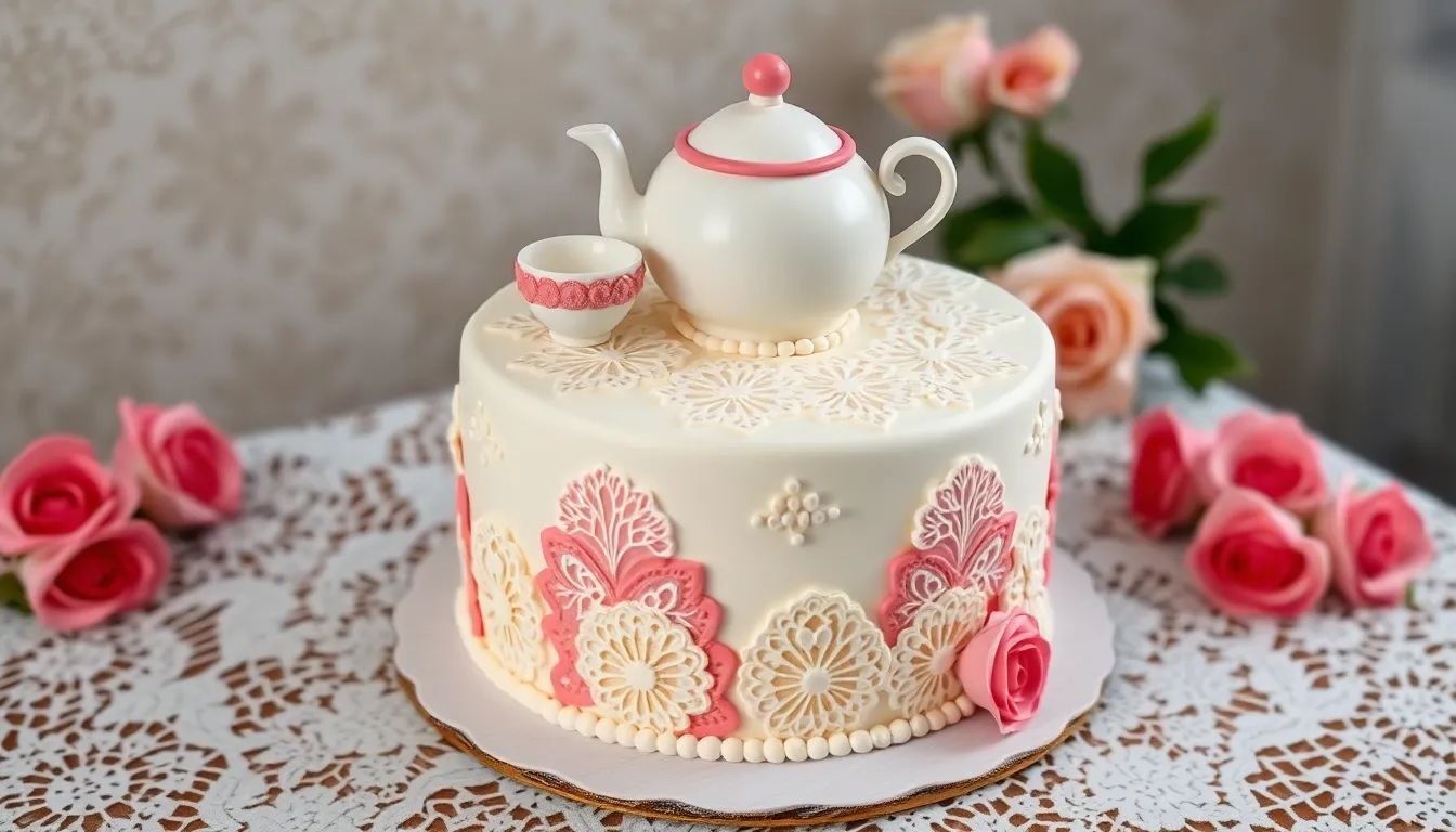 15 Stunning Tea Party Cake Ideas That Will Wow Your Guests (Easy & Elegant Recipes) 11
