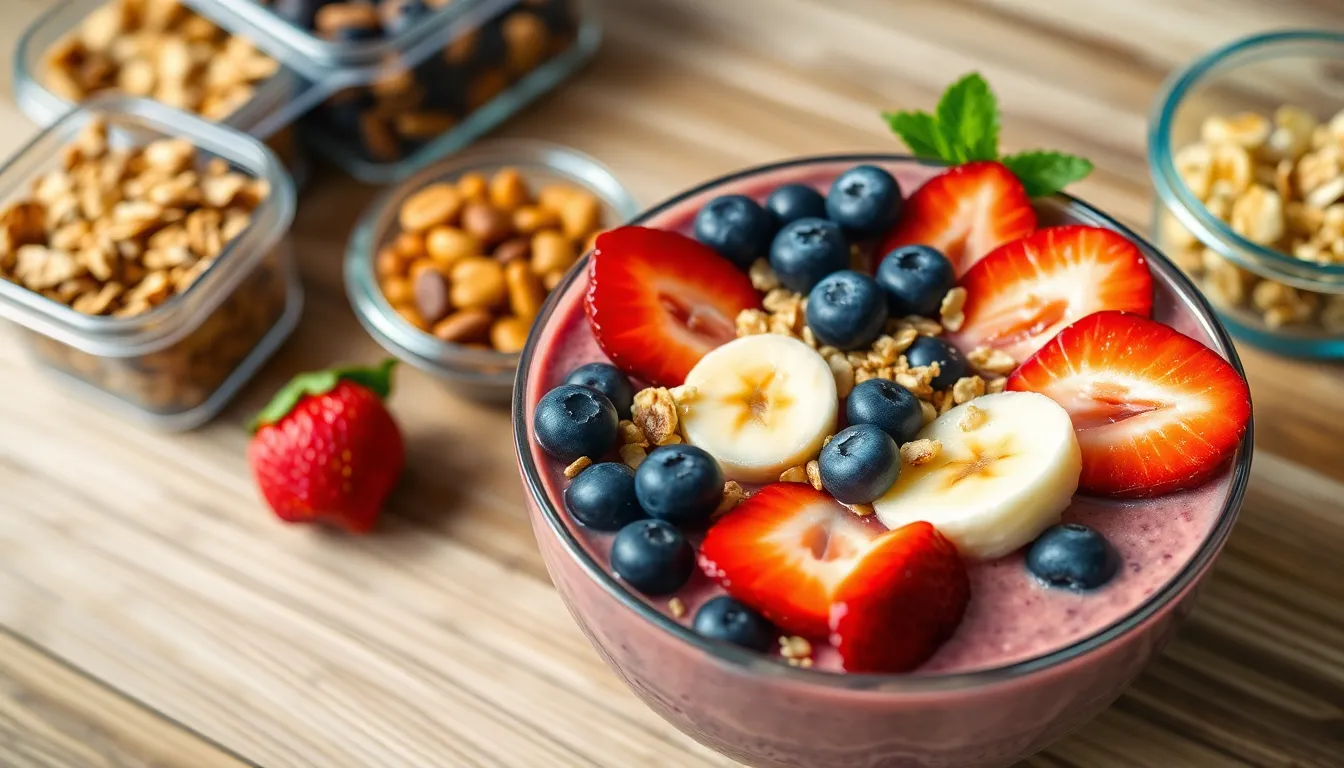 Perfect Thick Smoothie Bowl Recipe (No More Runny Bowls!) 12 Perfect Thick Smoothie Bowl Recipe (No More Runny Bowls!) 11