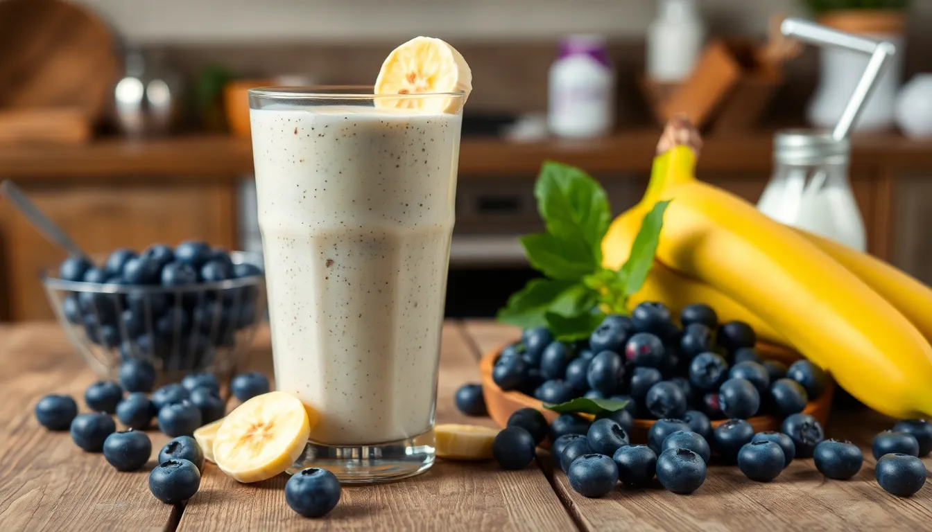 Perfect 2-Minute Banana Smoothie Recipe (Creamy & Healthy!) 14 Perfect 2-Minute Banana Smoothie Recipe (Creamy & Healthy!) 13
