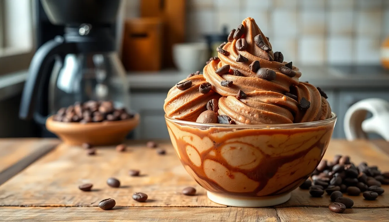 Easy Coffee Ice Cream Recipe Without Eggs (No-Churn Method!) 14 Easy Coffee Ice Cream Recipe Without Eggs (No-Churn Method!) 13