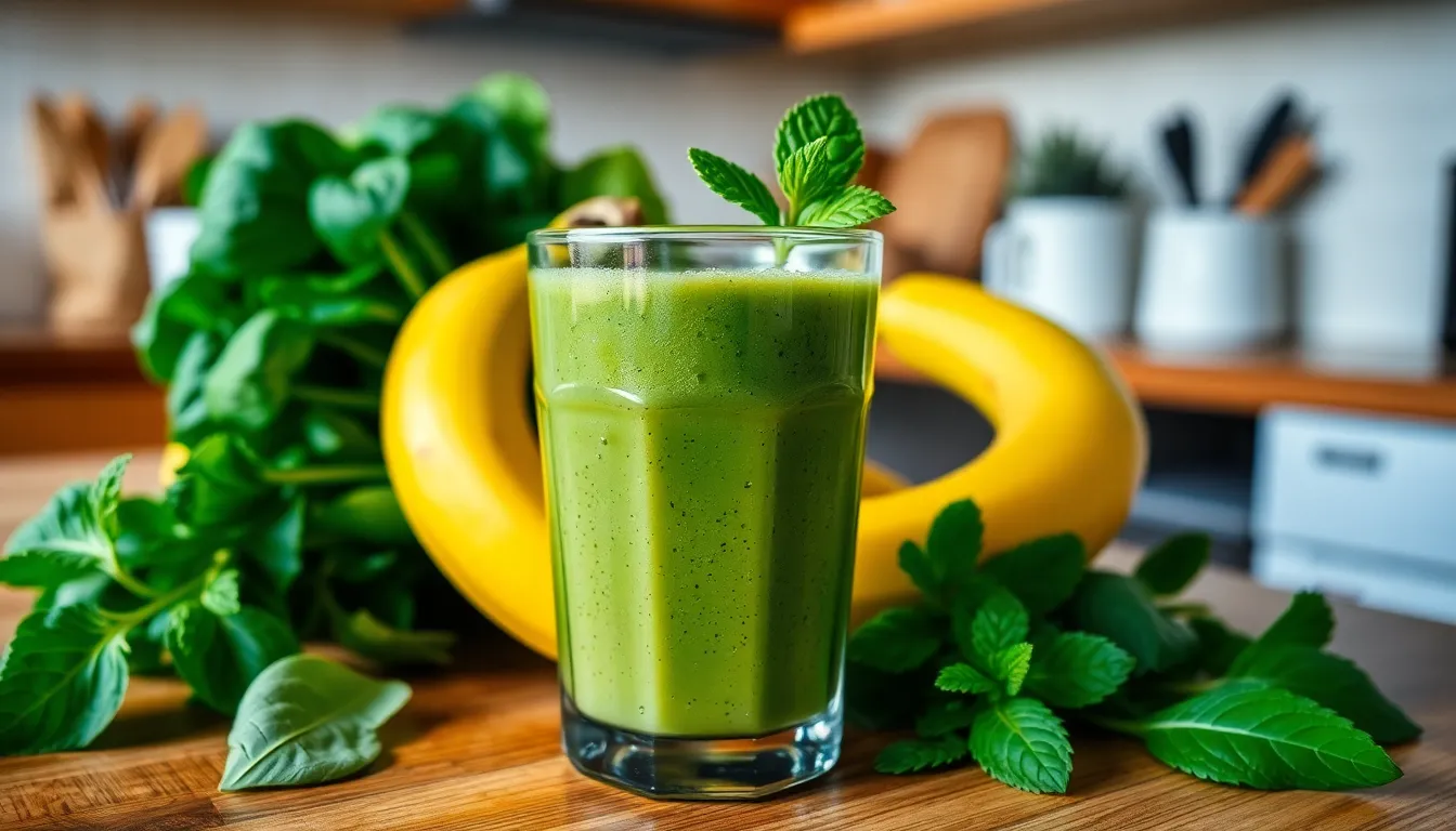 Green Protein Smoothie Recipe: 5-Minute Energy Boost for Busy Mornings 14 Green Protein Smoothie Recipe: 5-Minute Energy Boost for Busy Mornings 13