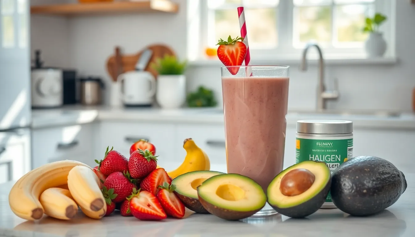 Hailey Bieber Smoothie Recipe: Make Her Viral Erewhon Strawberry Glaze Drink at Home 14 Hailey Bieber Smoothie Recipe: Make Her Viral Erewhon Strawberry Glaze Drink at Home 13
