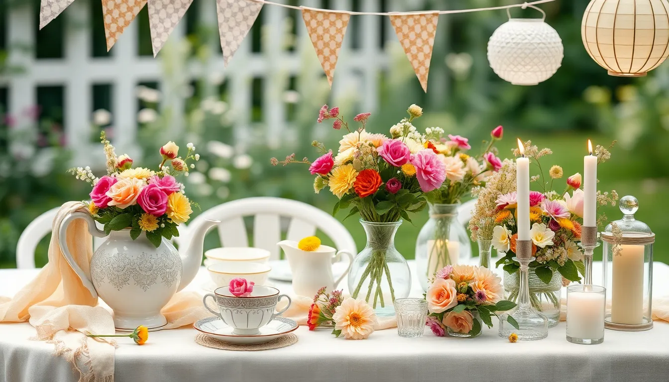 25 Stunning Tea Party Decoration Ideas That'll Wow Your Guests (Budget-Friendly!) 14 25 Stunning Tea Party Decoration Ideas That'll Wow Your Guests (Budget-Friendly!) 13