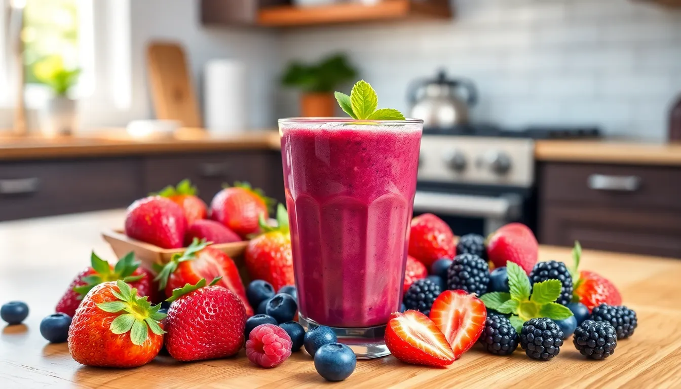 Easy Mixed Berry Smoothie Recipe: 5-Minute Healthy Breakfast in a Glass 14 Easy Mixed Berry Smoothie Recipe: 5-Minute Healthy Breakfast in a Glass 13