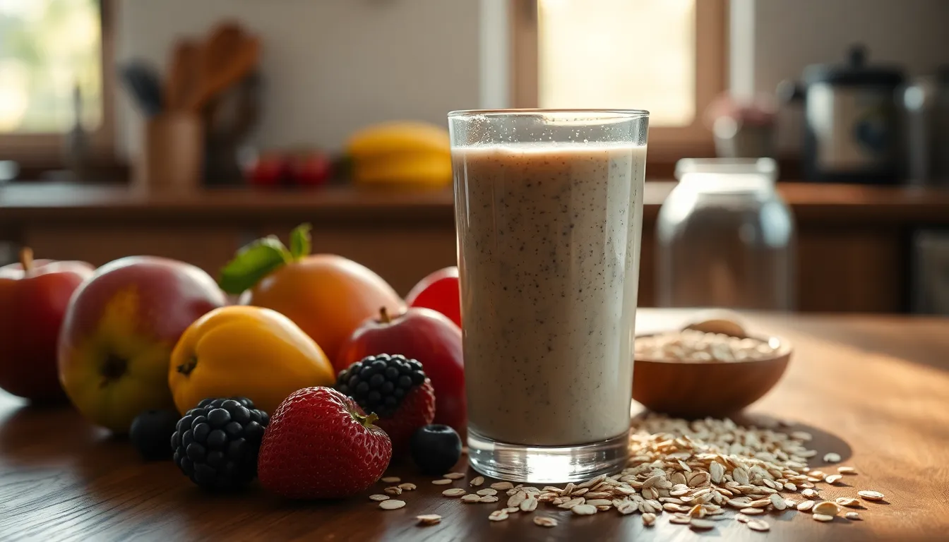 Easy Oat Smoothie Recipe: Creamy, Healthy Breakfast Ready in 5 Minutes 14 Easy Oat Smoothie Recipe: Creamy, Healthy Breakfast Ready in 5 Minutes 13