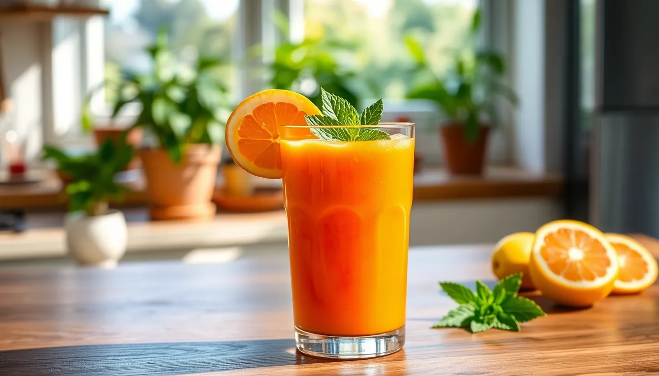 5-Minute Orange Smoothie Recipe (Creamy & Refreshing!) 13