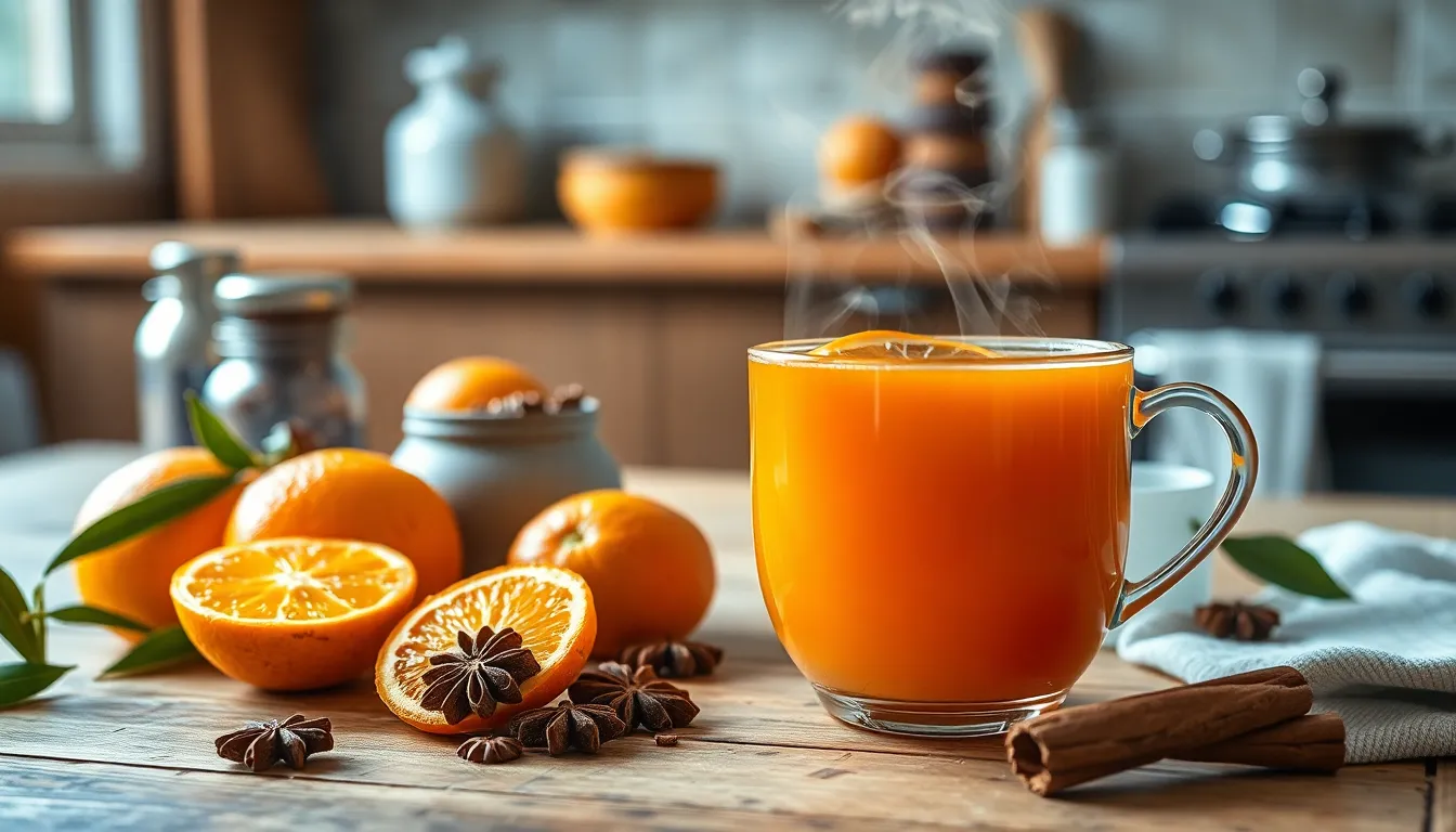 Orange Spiced Tea Recipe: Easy Homemade Blend for Perfect Winter Warmth 14 Orange Spiced Tea Recipe: Easy Homemade Blend for Perfect Winter Warmth 13