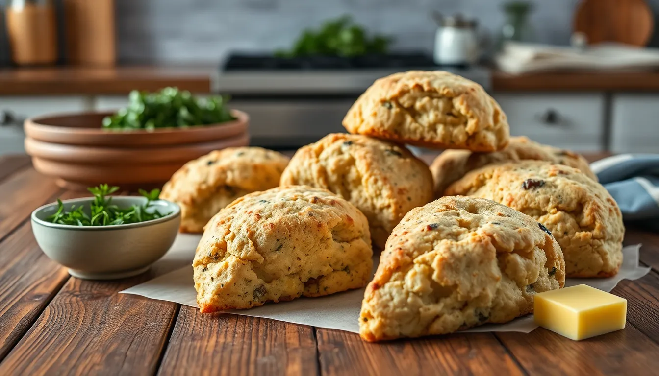 Easy Savory Scones Recipe: Flaky, Buttery & Ready in 30 Minutes 14 Easy Savory Scones Recipe: Flaky, Buttery & Ready in 30 Minutes 13