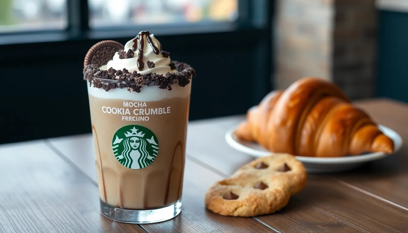 Starbucks Mocha Cookie Crumble Frappuccino Recipe (Easy Copycat at Home!) 14 Starbucks Mocha Cookie Crumble Frappuccino Recipe (Easy Copycat at Home!) 13