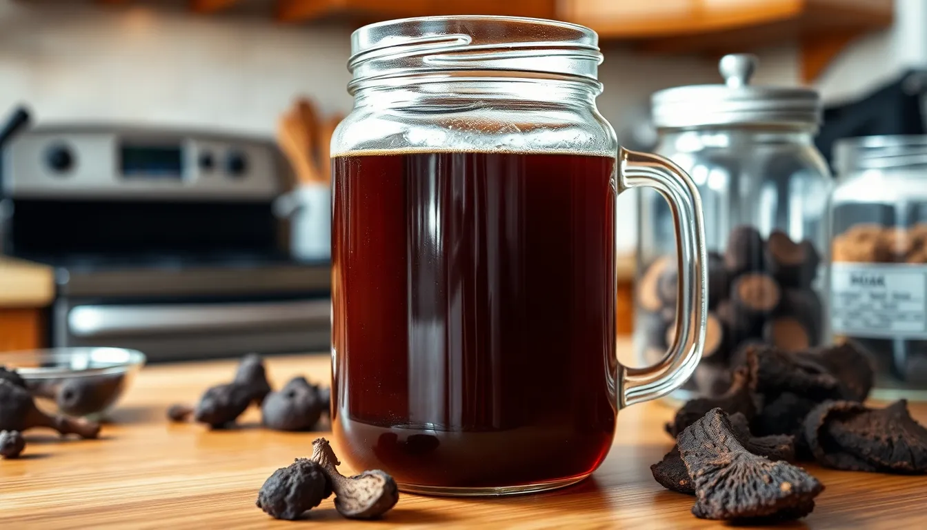 Easy Chaga Mushroom Tea Recipe: Brew This Antioxidant-Rich Superfood Tea at Home 16 Easy Chaga Mushroom Tea Recipe: Brew This Antioxidant-Rich Superfood Tea at Home 15