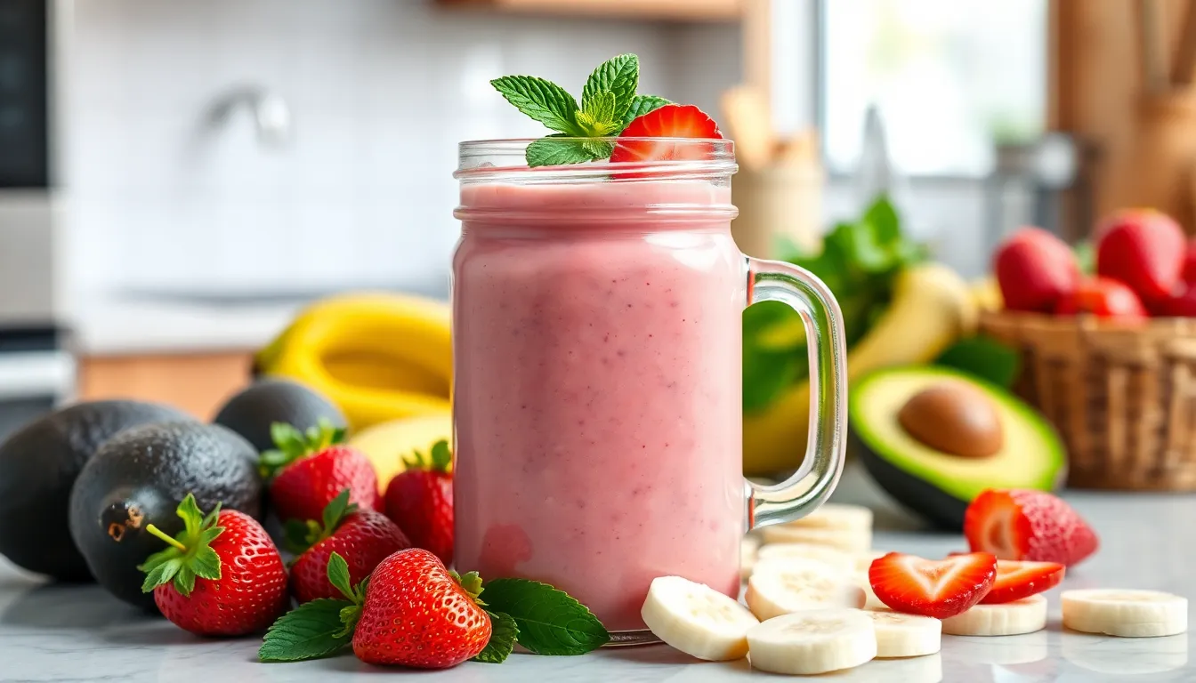 Hailey Bieber Smoothie Recipe: Make Her Viral Erewhon Strawberry Glaze Drink at Home 16 Hailey Bieber Smoothie Recipe: Make Her Viral Erewhon Strawberry Glaze Drink at Home 15