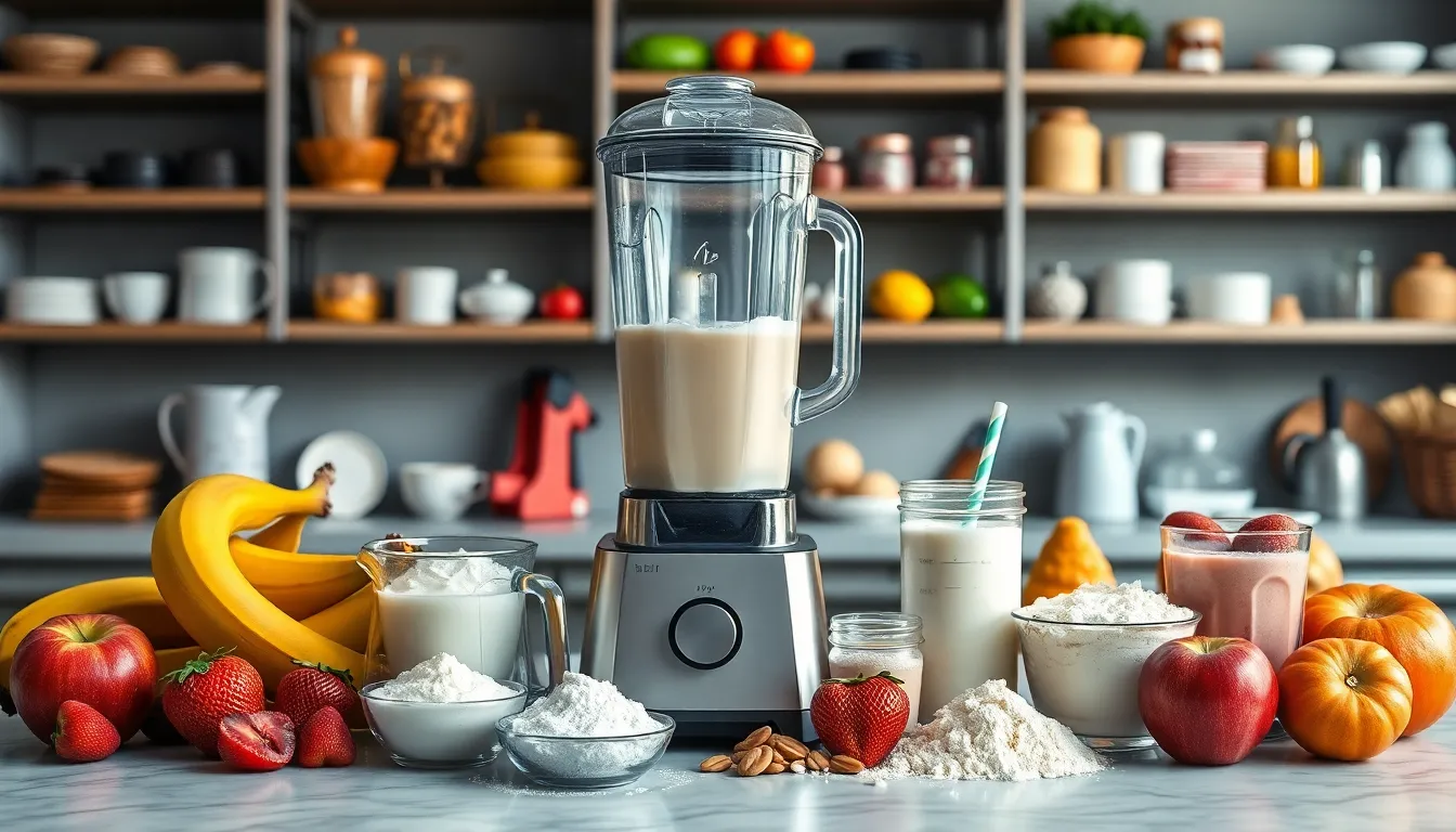 High Calorie Shake Recipe: 800+ Calorie Muscle Building Smoothie (Ready in 5 Minutes) 16 High Calorie Shake Recipe: 800+ Calorie Muscle Building Smoothie (Ready in 5 Minutes) 15