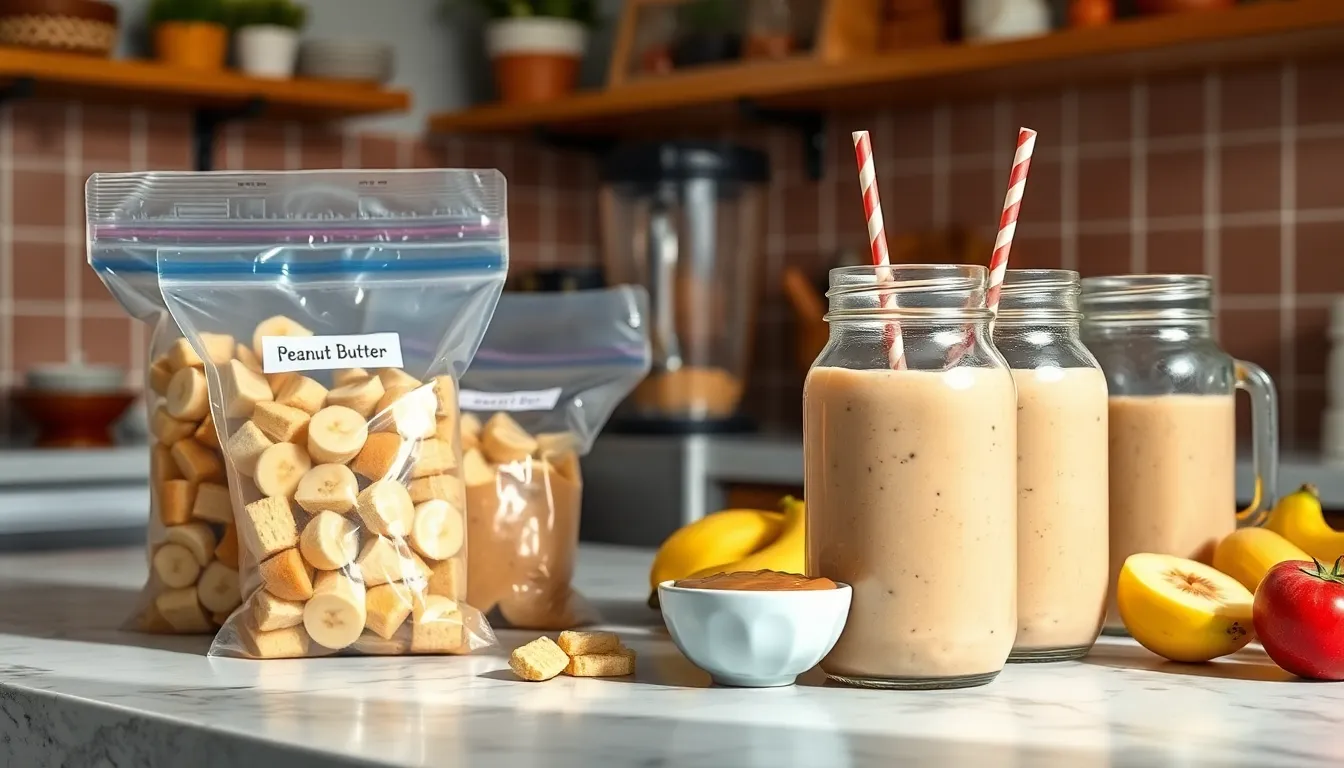 5-Minute Peanut Butter Smoothie Recipe (Creamy & Protein-Packed!) 16 5-Minute Peanut Butter Smoothie Recipe (Creamy & Protein-Packed!) 15
