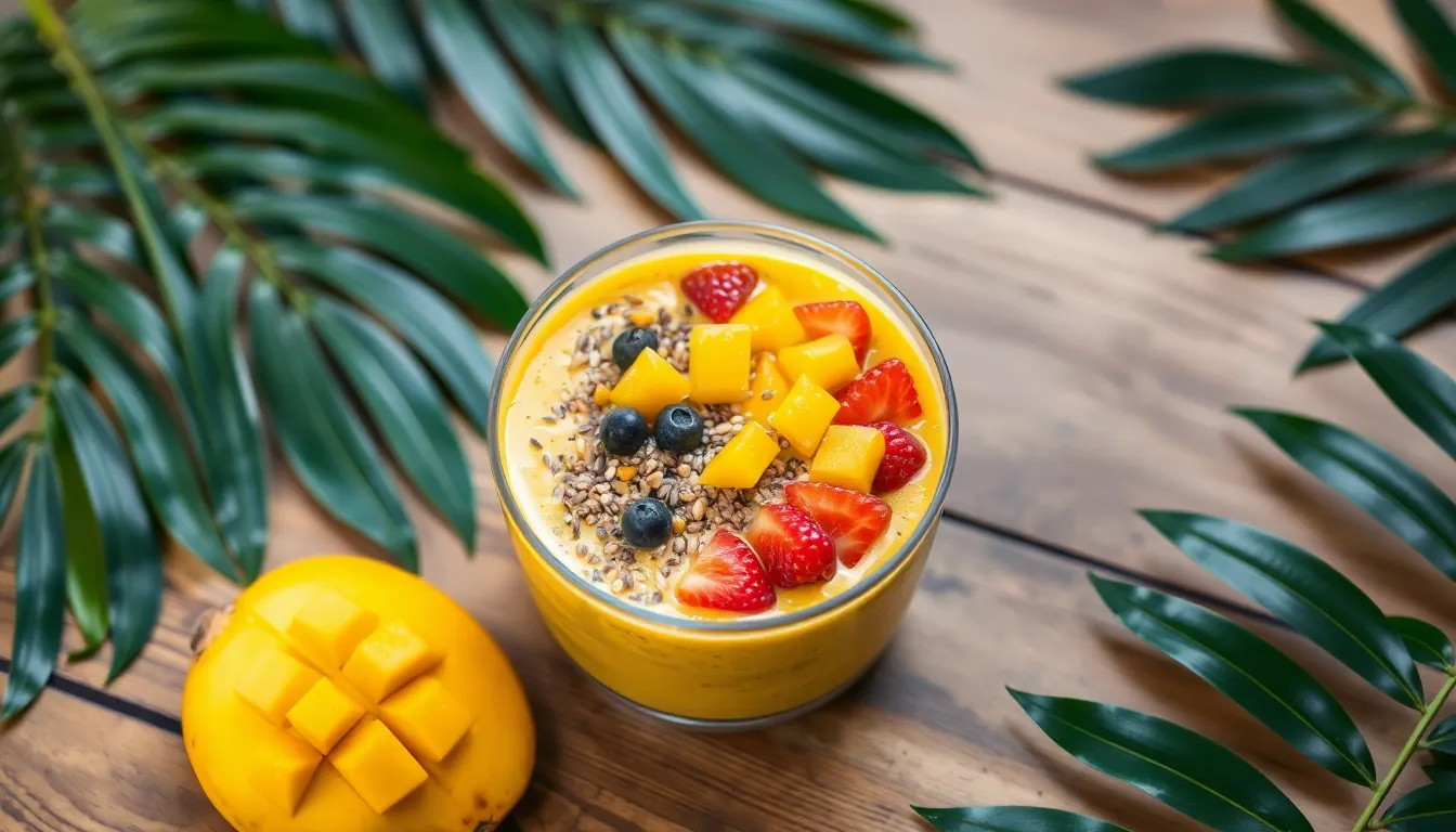 Easy 5-Ingredient Mango Smoothie Bowl Recipe (Thick & Creamy!) 18 Easy 5-Ingredient Mango Smoothie Bowl Recipe (Thick & Creamy!) 17