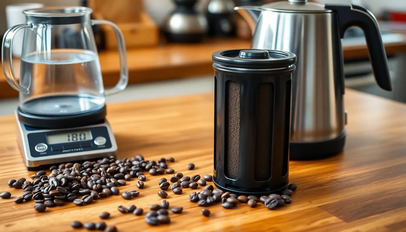 Perfect AeroPress Espresso Recipe: Brew Café-Quality Coffee at Home in 3 Minutes 2 Perfect AeroPress Espresso Recipe: Brew Café-Quality Coffee at Home in 3 Minutes 1