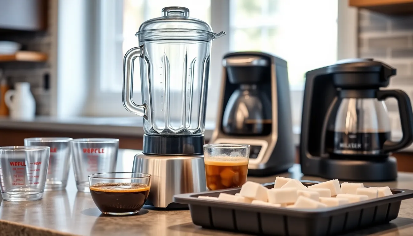 Perfect Blended Iced Coffee Recipe: Café-Quality Drinks at Home in 5 Minutes 2 Perfect Blended Iced Coffee Recipe: Café-Quality Drinks at Home in 5 Minutes 1