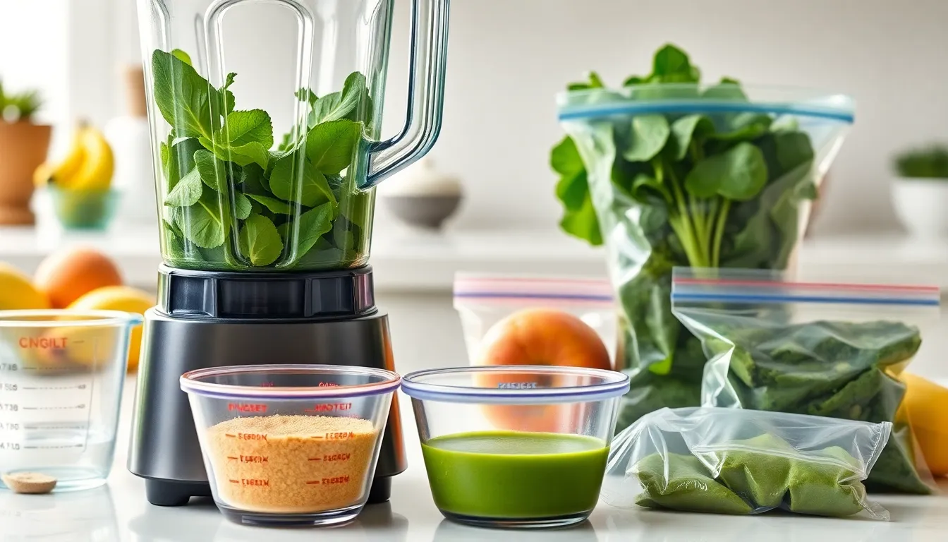 Green Protein Smoothie Recipe: 5-Minute Energy Boost for Busy Mornings 2 Green Protein Smoothie Recipe: 5-Minute Energy Boost for Busy Mornings 1