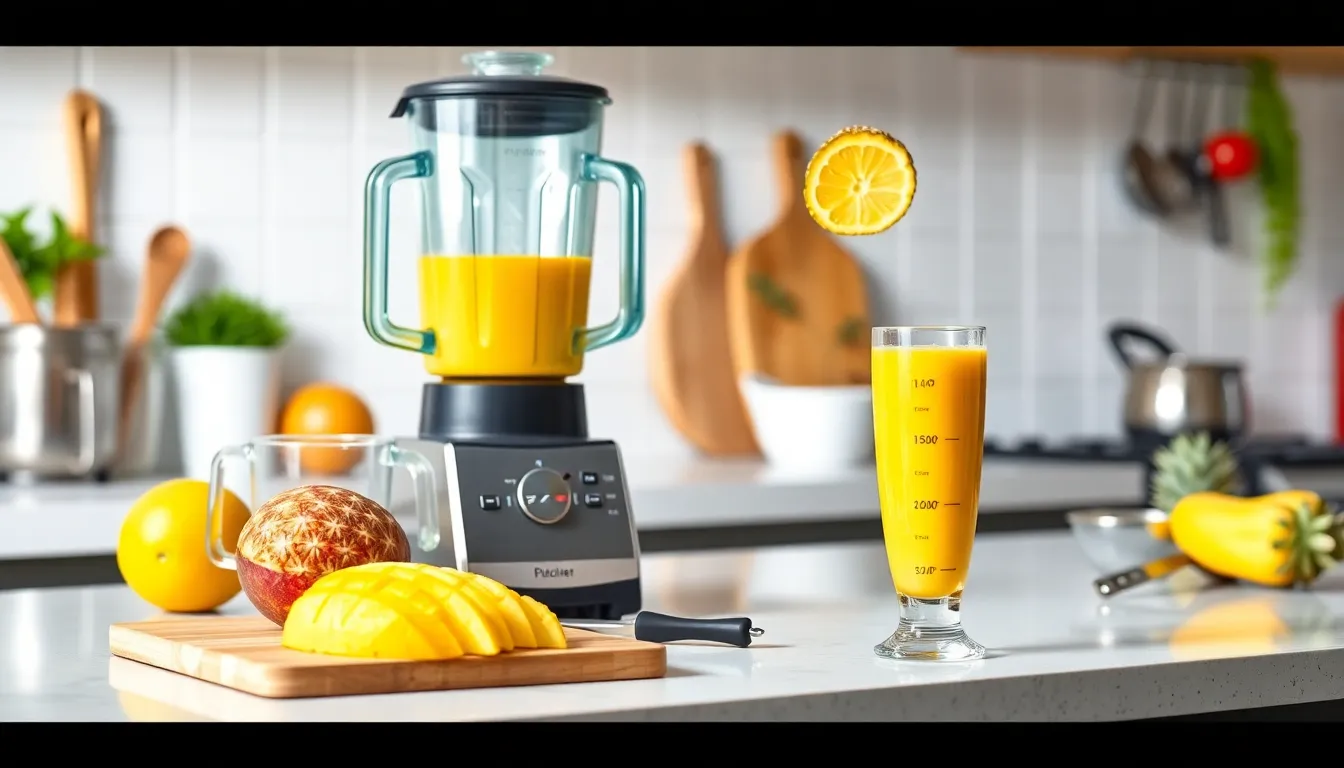 Easy Mango Pineapple Smoothie Recipe: Tropical Bliss in 5 Minutes 2 Easy Mango Pineapple Smoothie Recipe: Tropical Bliss in 5 Minutes 1