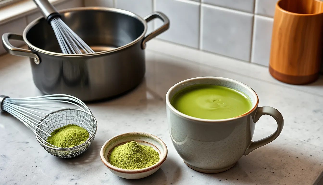 Ultimate Matcha Hot Chocolate Recipe: Rich, Creamy & Packed with Antioxidants 2 Ultimate Matcha Hot Chocolate Recipe: Rich, Creamy & Packed with Antioxidants 1