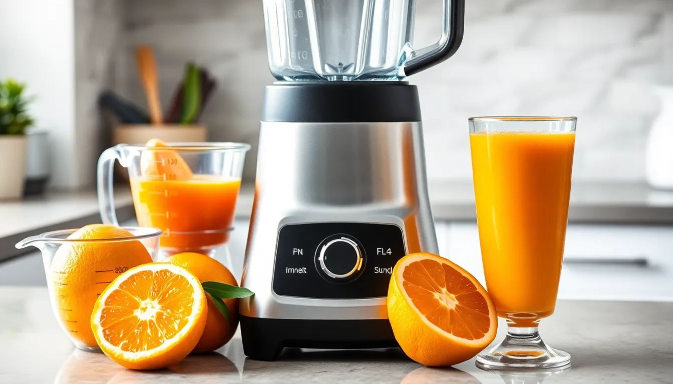 5-Minute Orange Smoothie Recipe (Creamy & Refreshing!) 1