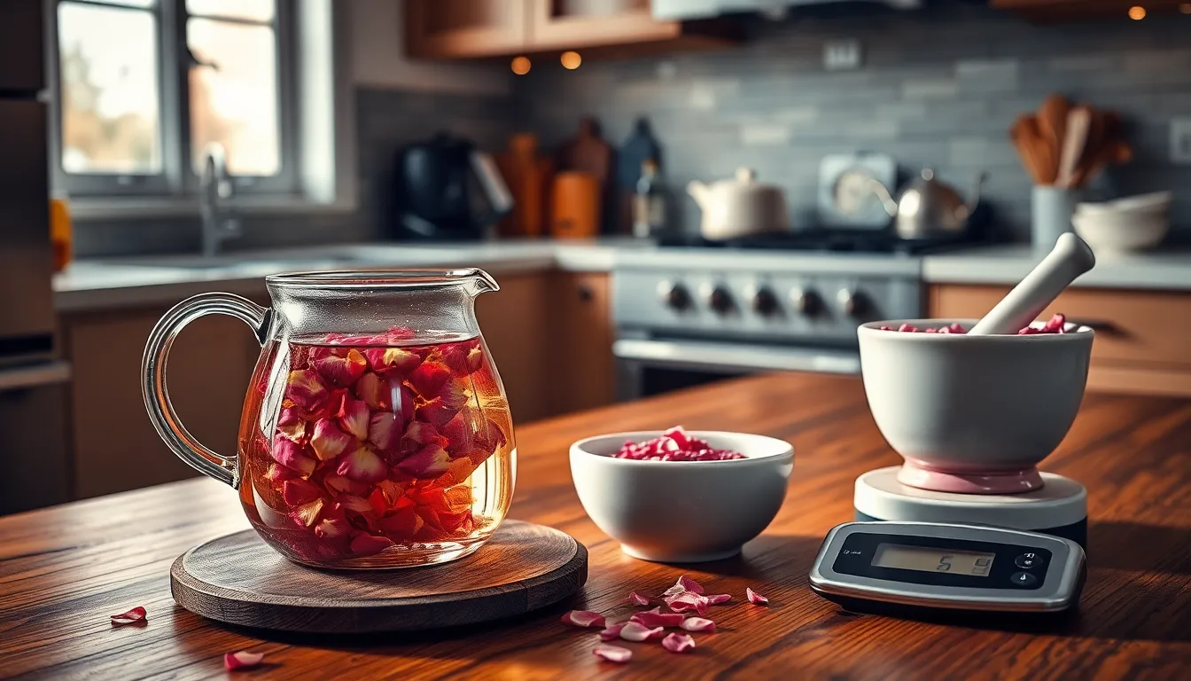 Easy Rose Petal Tea Recipe: How to Make Floral Tea at Home (Benefits + Tips) 1