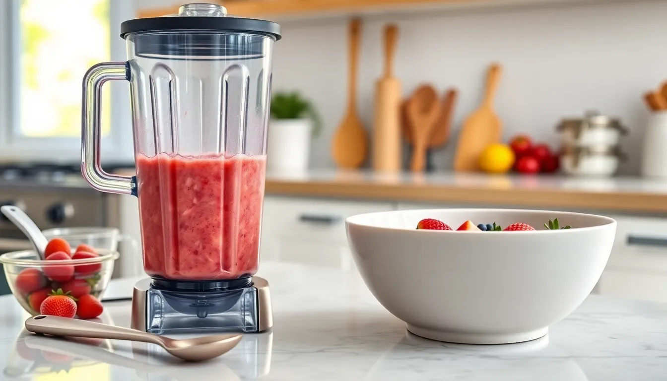 Easy Strawberry Smoothie Bowl Recipe: Healthy 5-Minute Breakfast Bowl 1