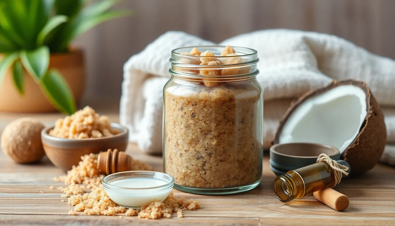 7 DIY Sugar Scrub Recipes for Glowing Skin (Easy Homemade Beauty Treatments) 2 7 DIY Sugar Scrub Recipes for Glowing Skin (Easy Homemade Beauty Treatments) 1