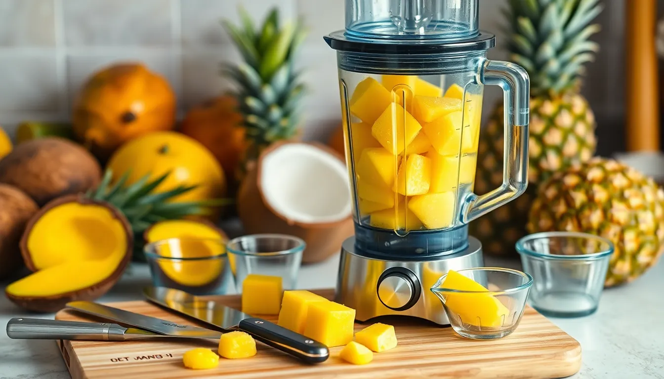 5-Minute Tropical Smoothie Recipe That Tastes Like Paradise (Easy & Healthy!) 1