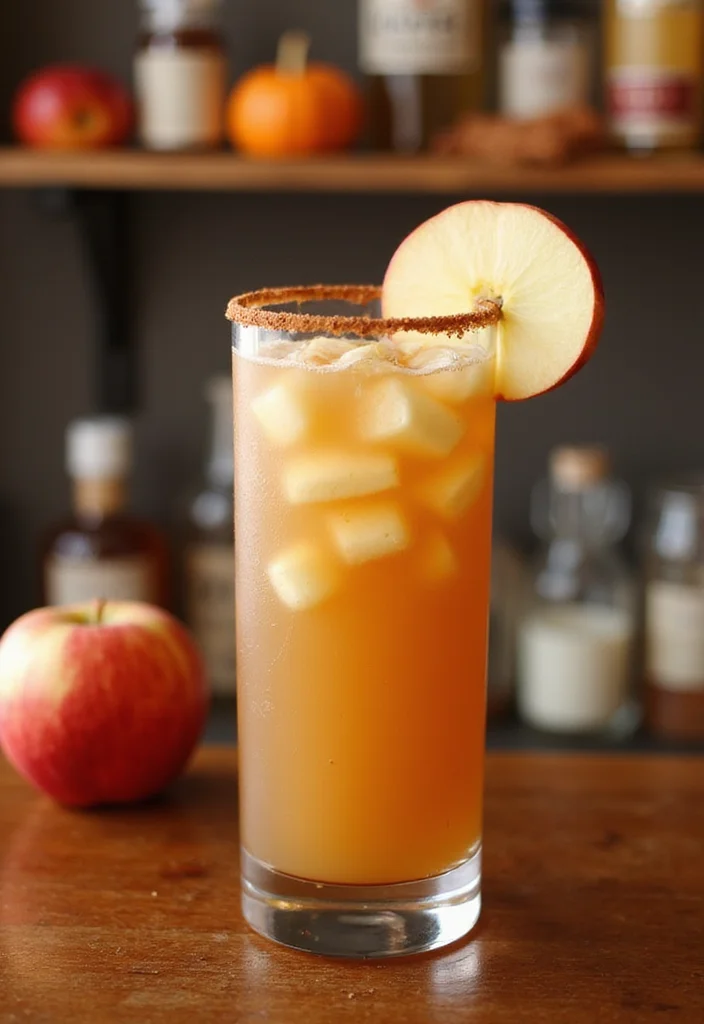 10 Apple Cider Cocktail Recipes for Crisp Seasonal Drinks - 3. Apple Cider Bourbon Fizz