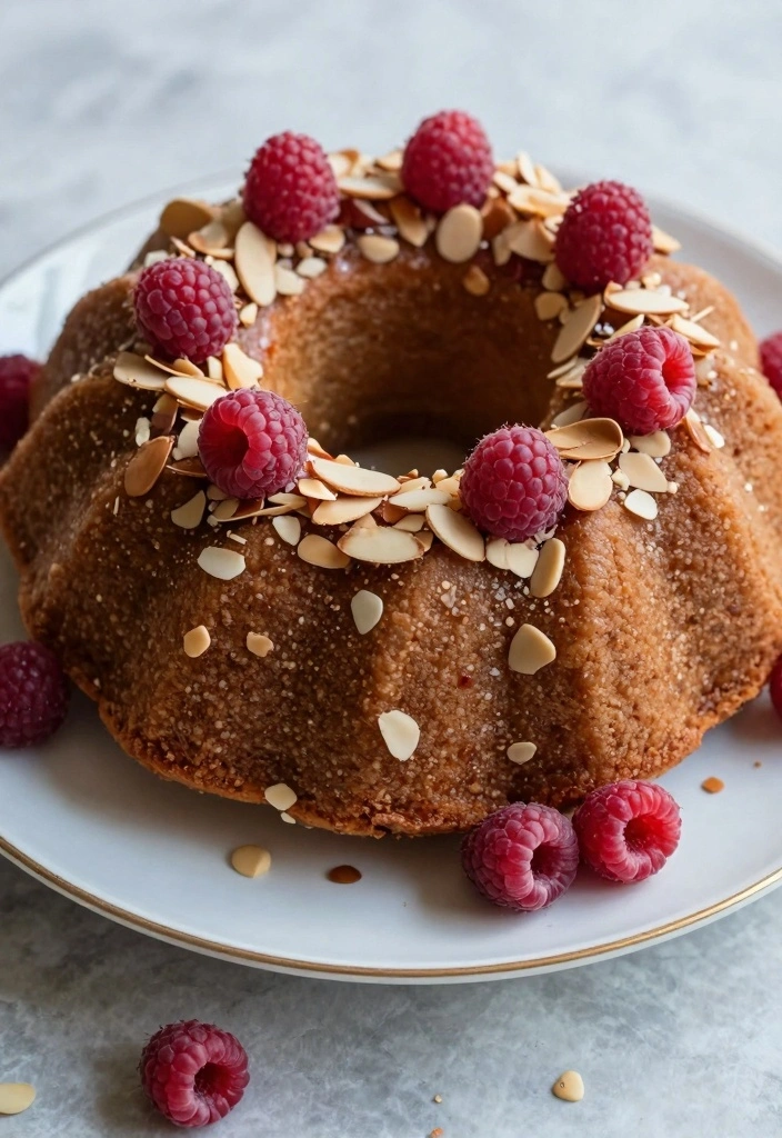 10 Bundt Cake Recipes Using Mixes for Simple Flavorful Results - 10. Raspberry Almond Bundt Cake