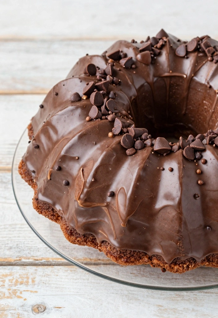 10 Bundt Cake Recipes Using Mixes for Simple Flavorful Results - 7. Peanut Butter Chocolate Bundt Cake