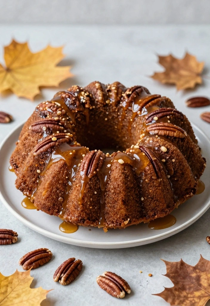 10 Bundt Cake Recipes Using Mixes for Simple Flavorful Results - 8. Maple Pecan Bundt Cake
