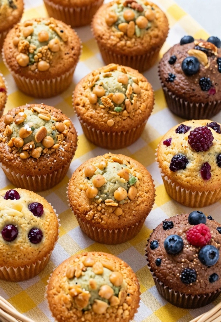 10 Chickpea Baking Recipes for Wholesome Creative Bakes - 6. Chickpea Flour Muffins