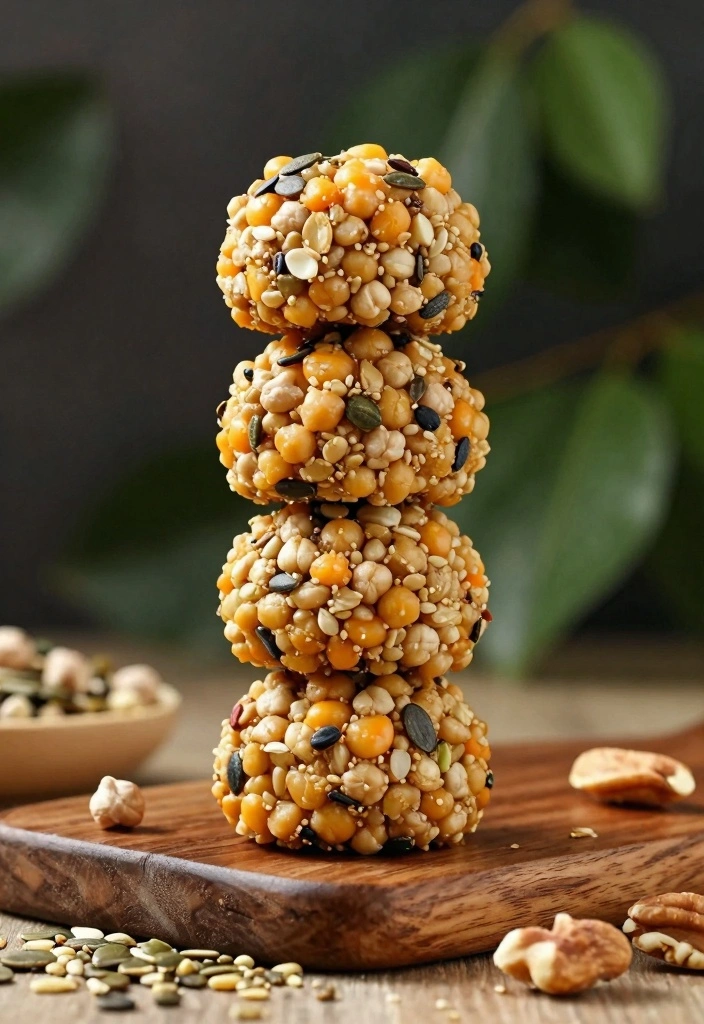 10 Chickpea Baking Recipes for Wholesome Creative Bakes - 7. Chickpea Flour Energy Bites