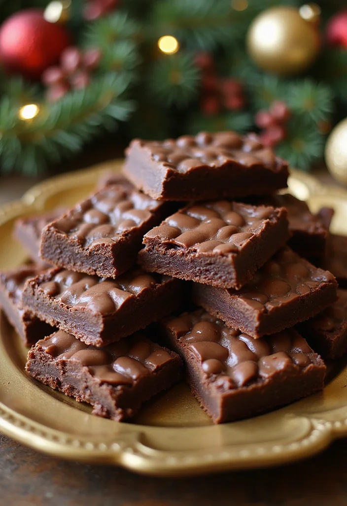 10 Christmas Cookie Bar Recipes for Easy Festive Treats - 10. Triple Chocolate Cookie Bars