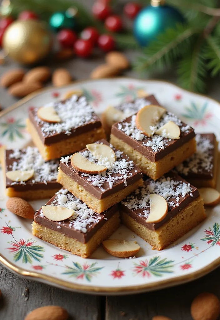 10 Christmas Cookie Bar Recipes for Easy Festive Treats - 6. Almond Joy Cookie Bars