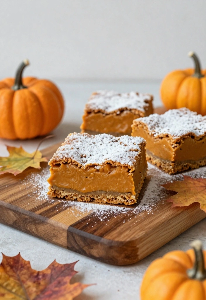 10 Christmas Cookie Bar Recipes for Easy Festive Treats - 9. Pumpkin Spice Cookie Bars