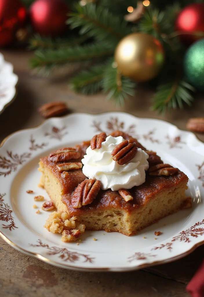 10 Christmas Dump Cake Recipes for Fast Festive Desserts - 10. Maple Pecan Dump Cake