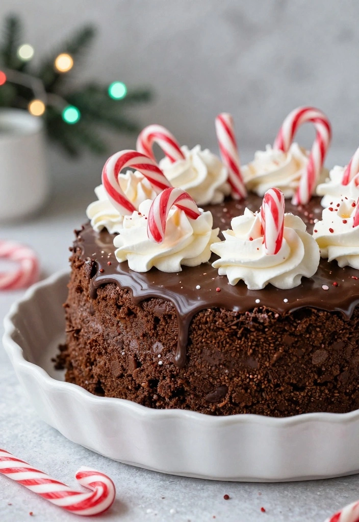 10 Christmas Dump Cake Recipes for Fast Festive Desserts - 2. Chocolate Peppermint Dump Cake