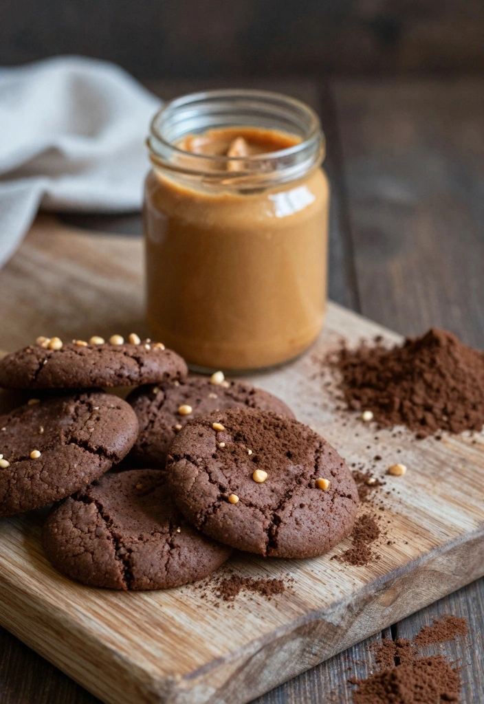 10 Cocoa Powder Cookie Recipes for Rich Chocolate Flavor - 2. Cocoa Powder Peanut Butter Cookies